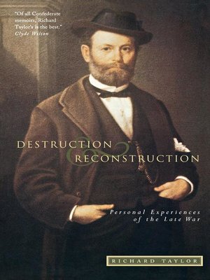 cover image of Destruction and Reconstruction